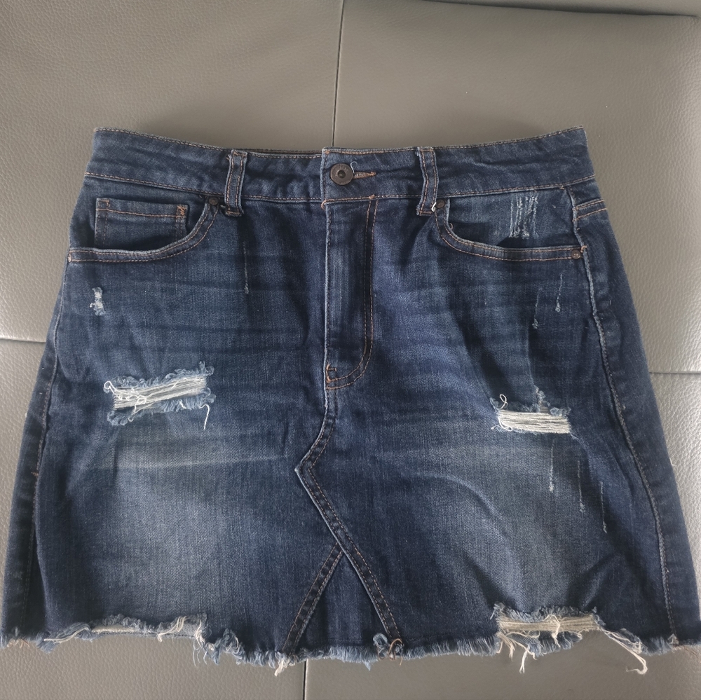 😀WAX JEAN LOS ANGELES DENIM SKIRT